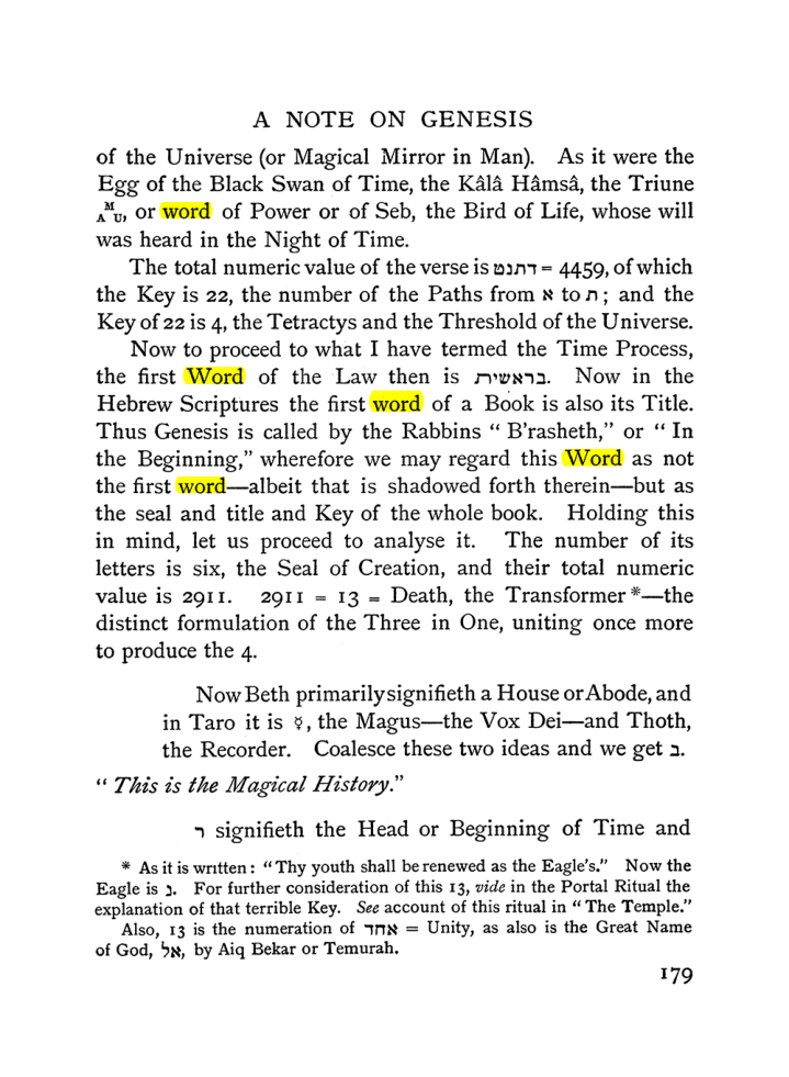 Original scan of The Equinox (Volume I, Number II), PDF page 189