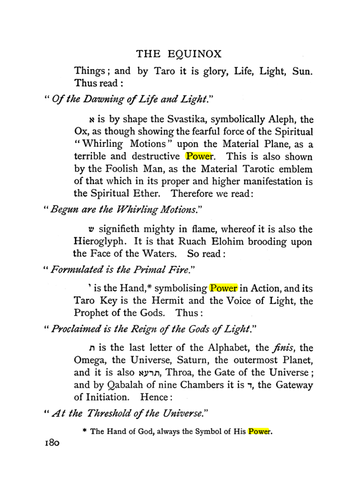 Original scan of The Equinox (Volume I, Number II), PDF page 190