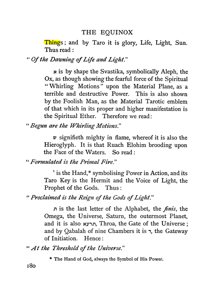 Original scan of The Equinox (Volume I, Number II), PDF page 190