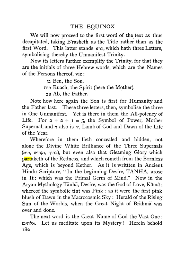 Original scan of The Equinox (Volume I, Number II), PDF page 192
