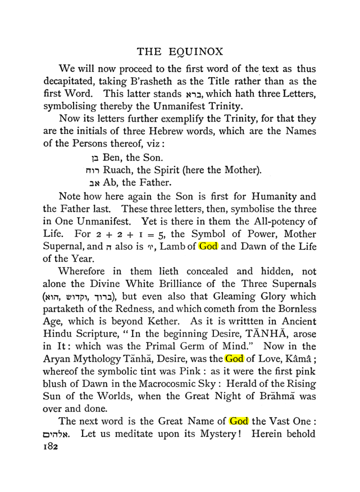 Original scan of The Equinox (Volume I, Number II), PDF page 192