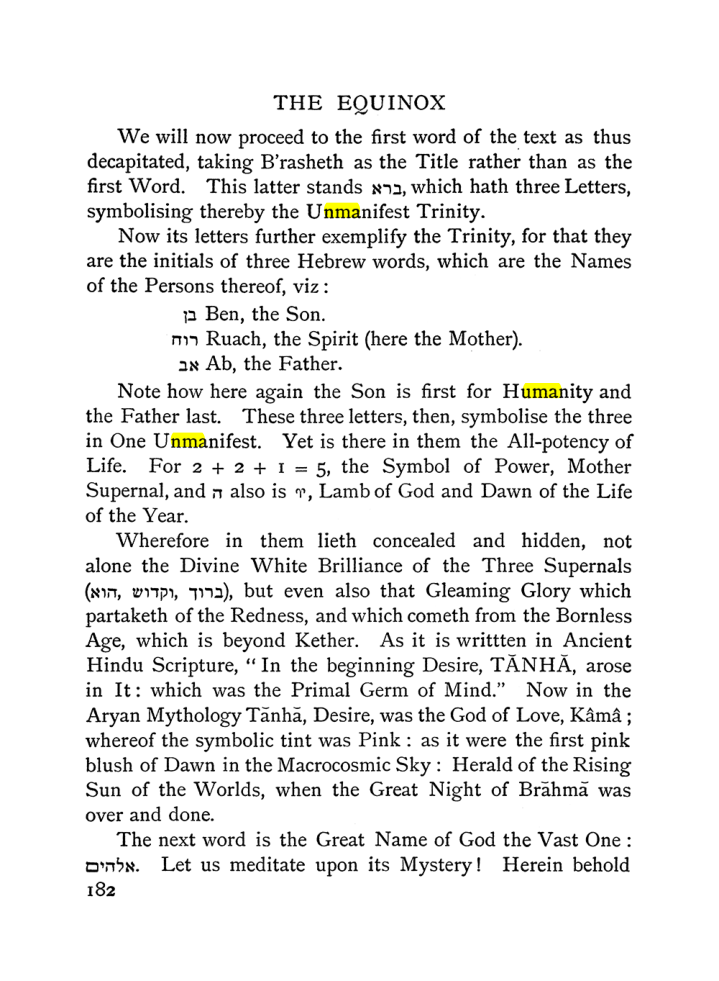 Original scan of The Equinox (Volume I, Number II), PDF page 192