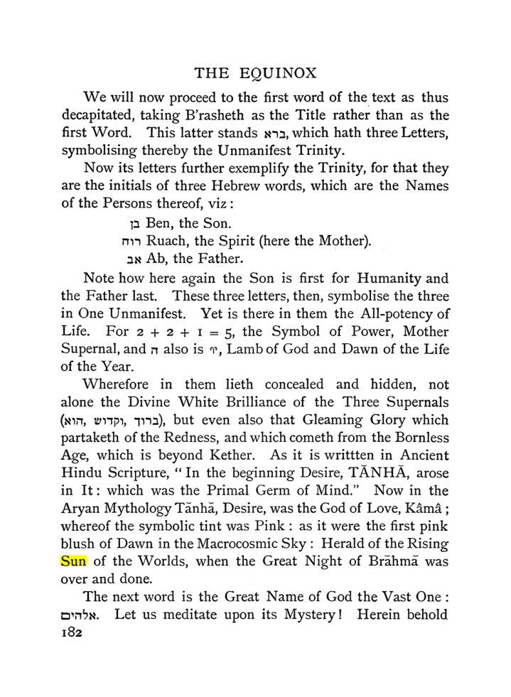 Original scan of The Equinox (Volume I, Number II), PDF page 192