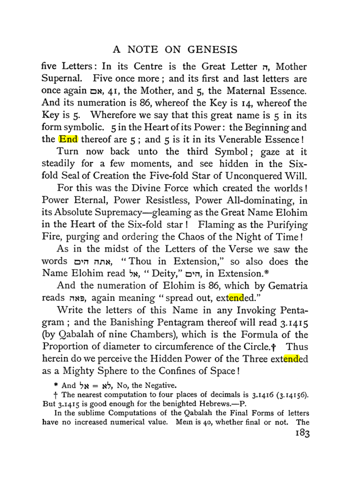 Original scan of The Equinox (Volume I, Number II), PDF page 193