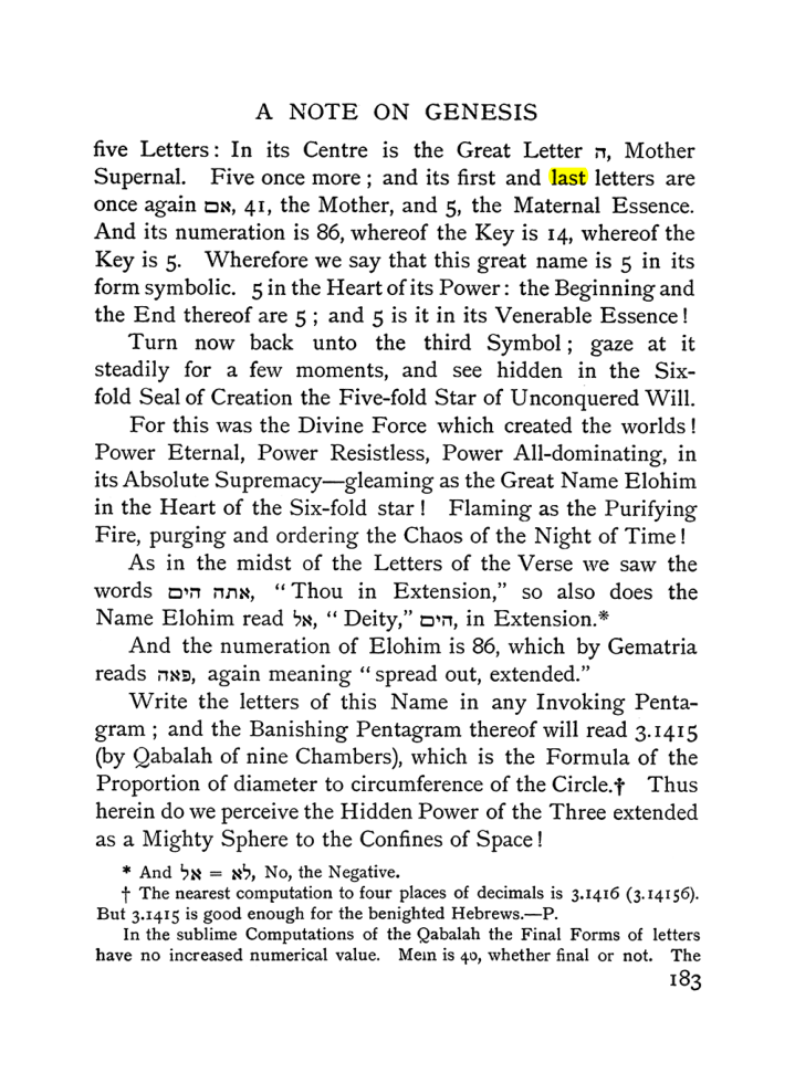 Original scan of The Equinox (Volume I, Number II), PDF page 193