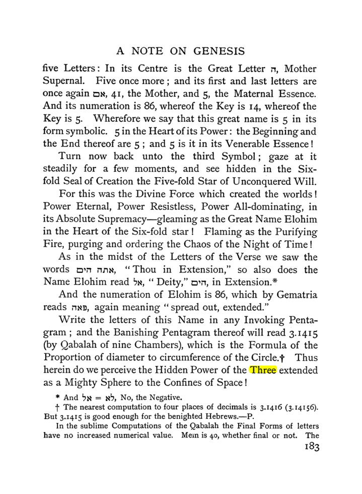 Original scan of The Equinox (Volume I, Number II), PDF page 193