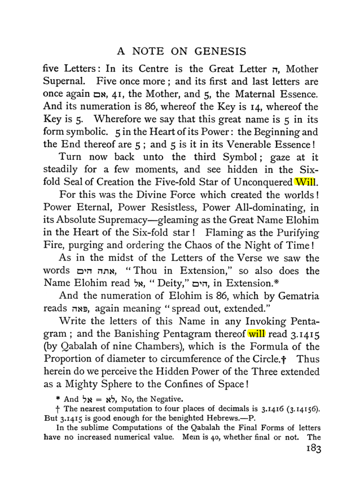 Original scan of The Equinox (Volume I, Number II), PDF page 193