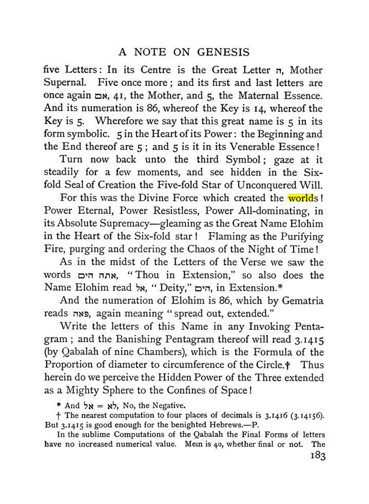 Original scan of The Equinox (Volume I, Number II), PDF page 193