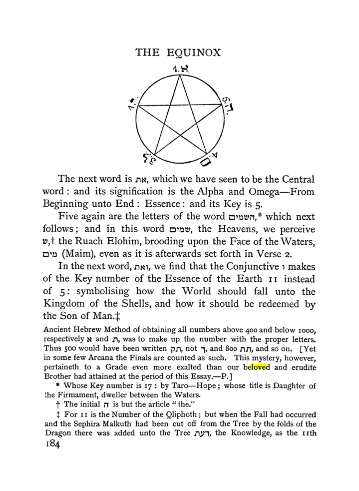 Original scan of The Equinox (Volume I, Number II), PDF page 194