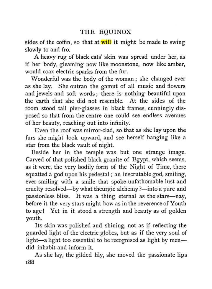 Original scan of The Equinox (Volume I, Number II), PDF page 198