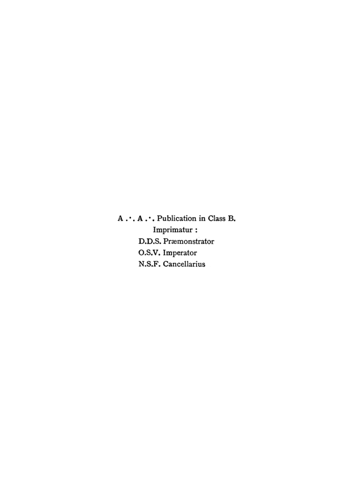 Original scan of The Equinox (Volume I, Number II), PDF page 20