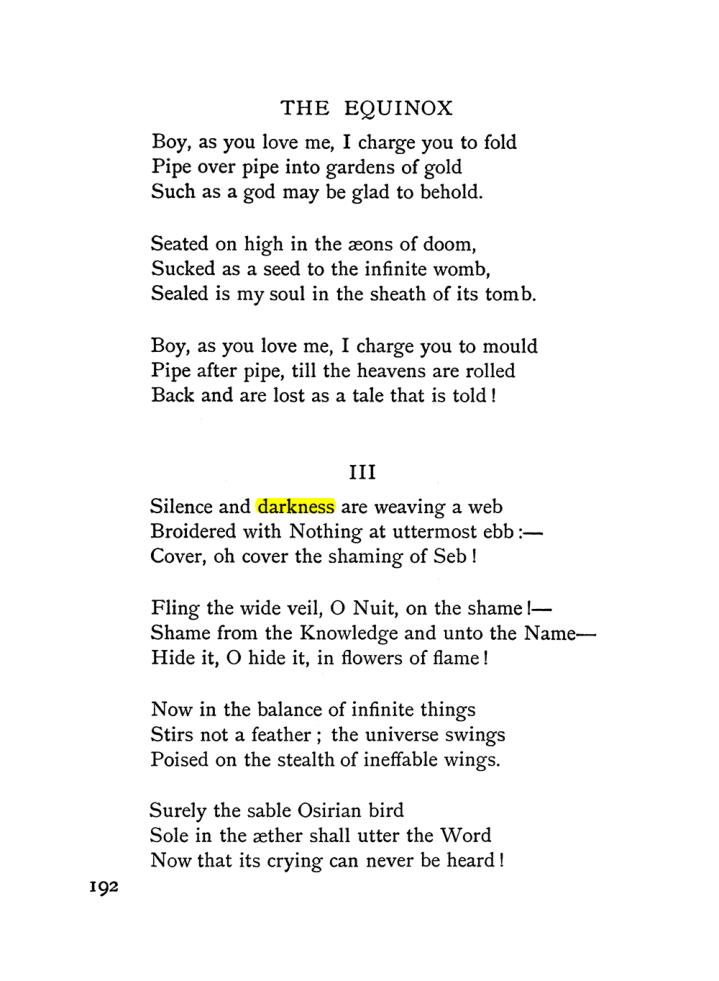 Original scan of The Equinox (Volume I, Number II), PDF page 202