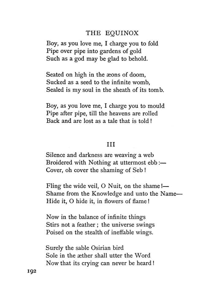 Original scan of The Equinox (Volume I, Number II), PDF page 202