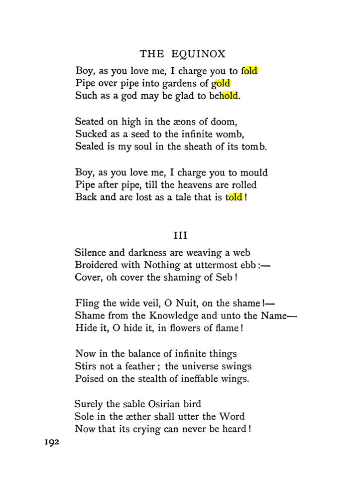 Original scan of The Equinox (Volume I, Number II), PDF page 202