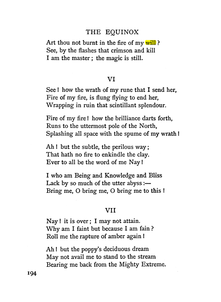 Original scan of The Equinox (Volume I, Number II), PDF page 204