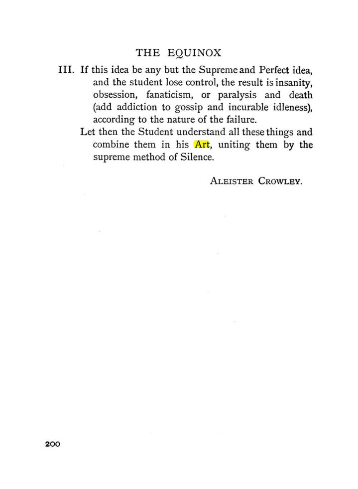 Original scan of The Equinox (Volume I, Number II), PDF page 210