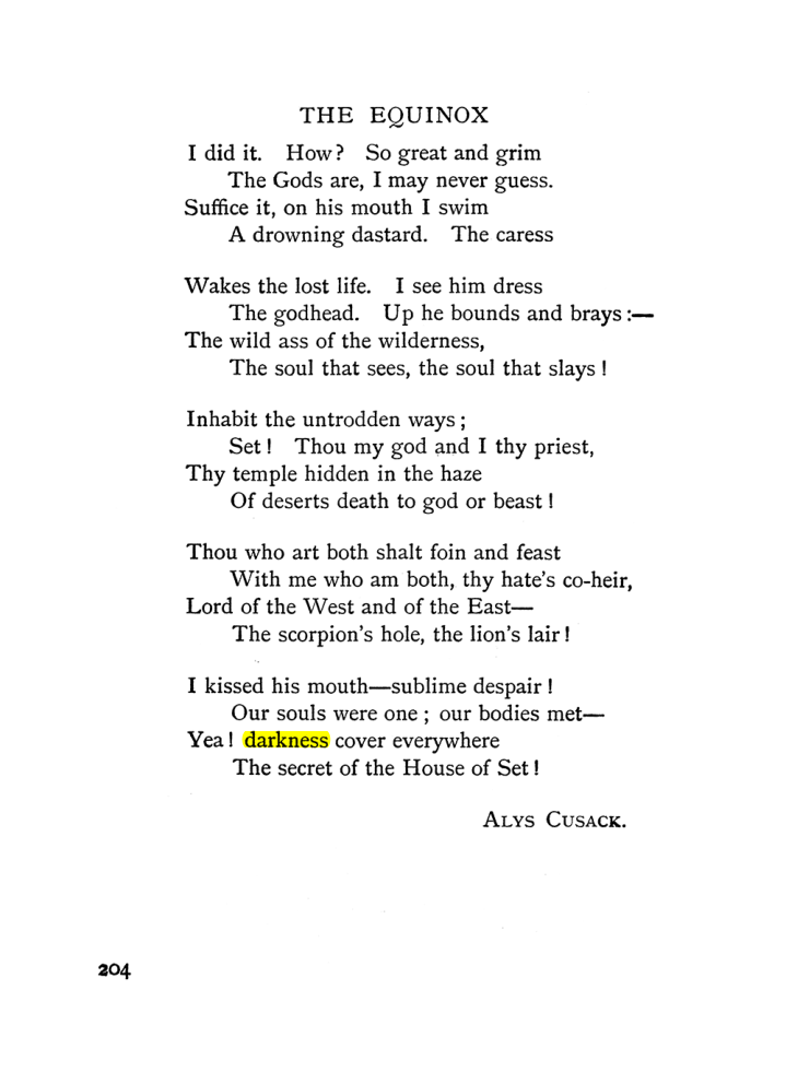 Original scan of The Equinox (Volume I, Number II), PDF page 214