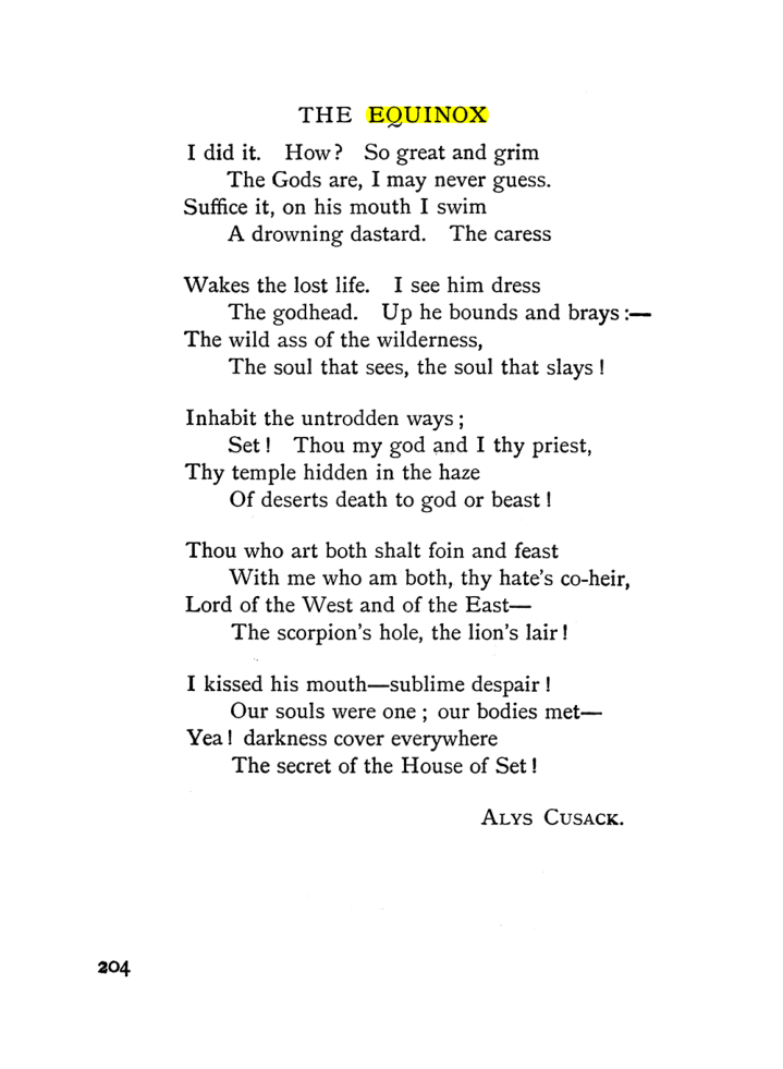Original scan of The Equinox (Volume I, Number II), PDF page 214