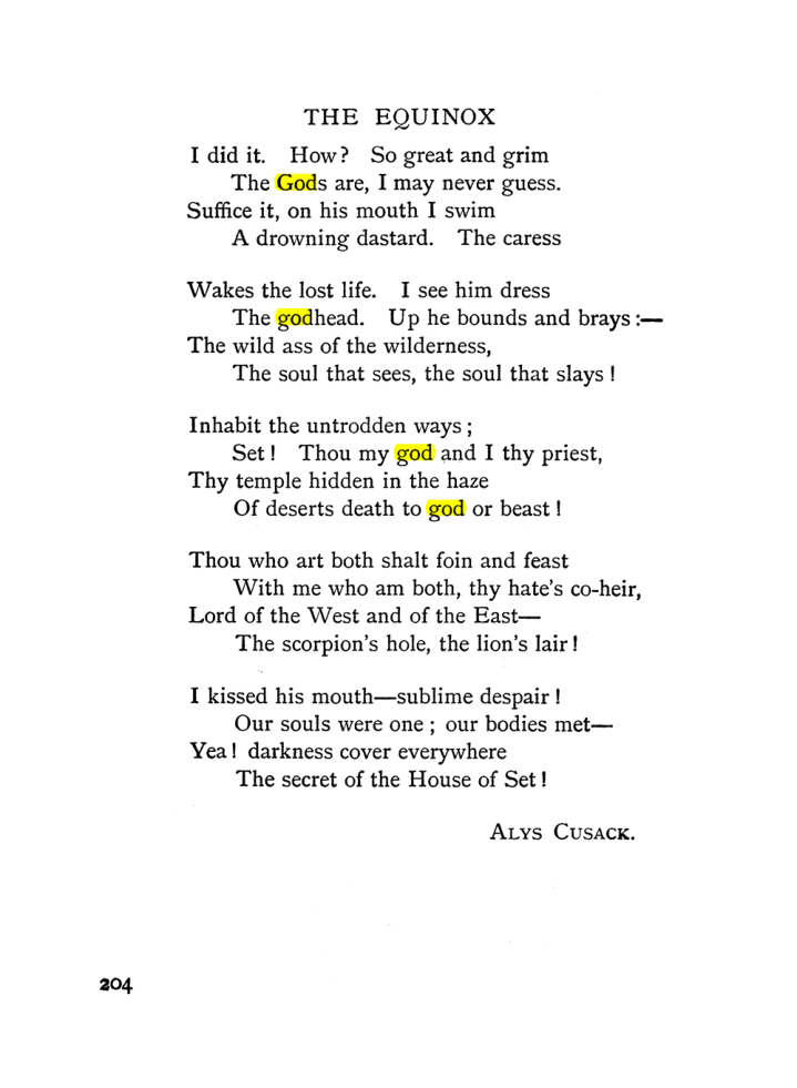Original scan of The Equinox (Volume I, Number II), PDF page 214