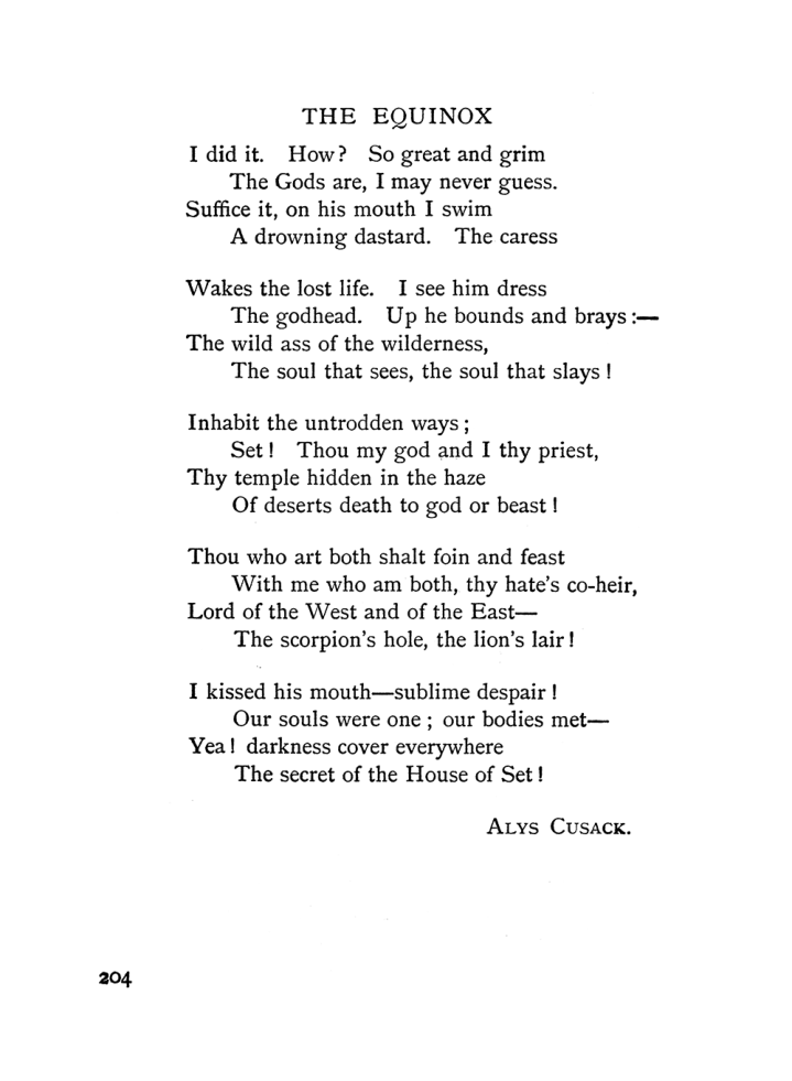 Original scan of The Equinox (Volume I, Number II), PDF page 214