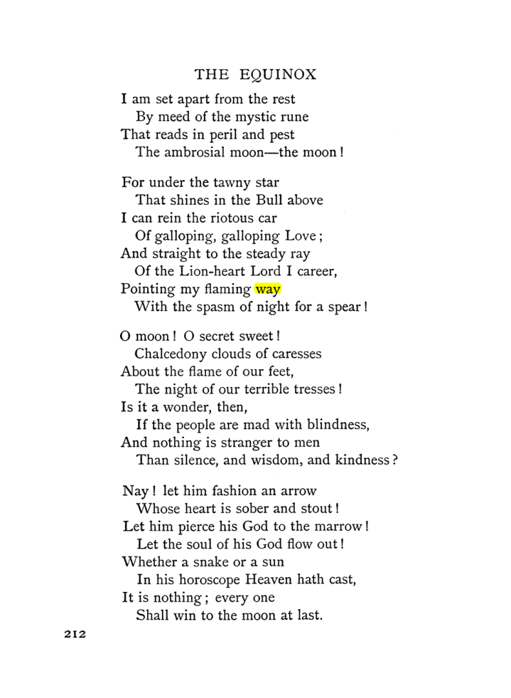 Original scan of The Equinox (Volume I, Number II), PDF page 222