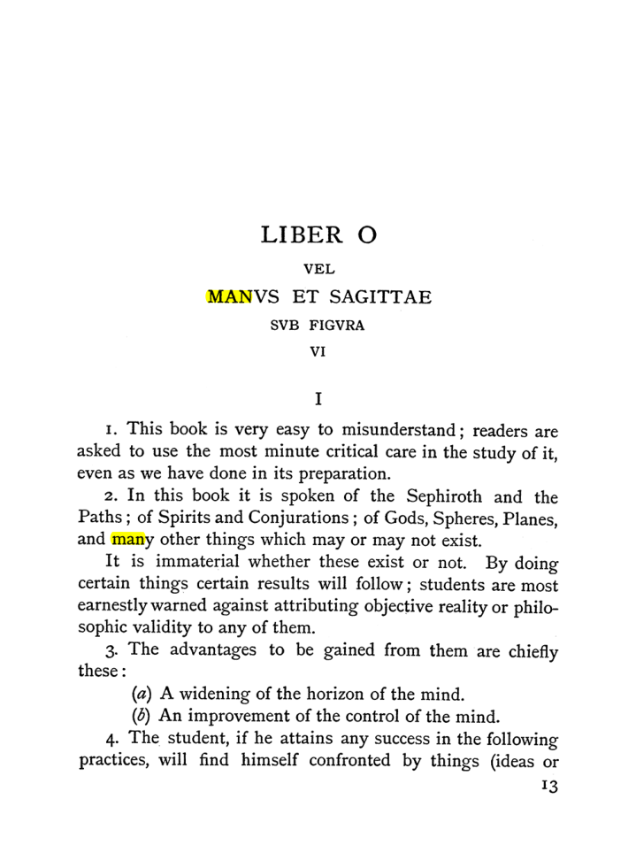 Original scan of The Equinox (Volume I, Number II), PDF page 23