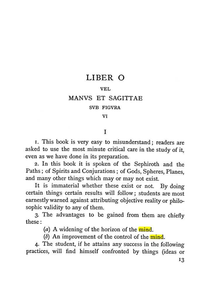 Original scan of The Equinox (Volume I, Number II), PDF page 23
