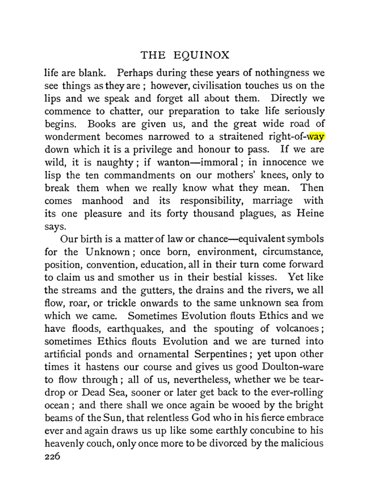 Original scan of The Equinox (Volume I, Number II), PDF page 234