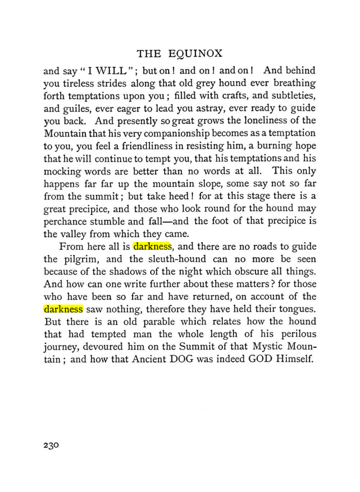 Original scan of The Equinox (Volume I, Number II), PDF page 238