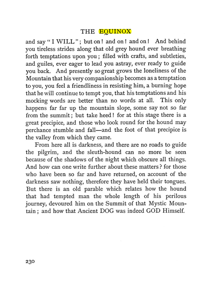 Original scan of The Equinox (Volume I, Number II), PDF page 238