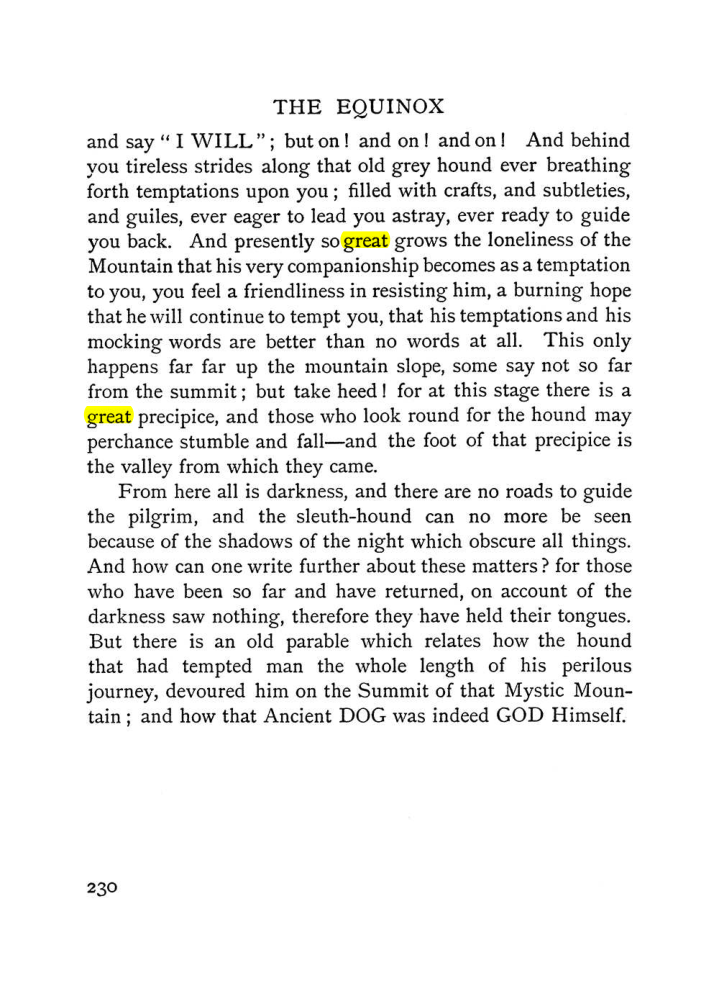 Original scan of The Equinox (Volume I, Number II), PDF page 238