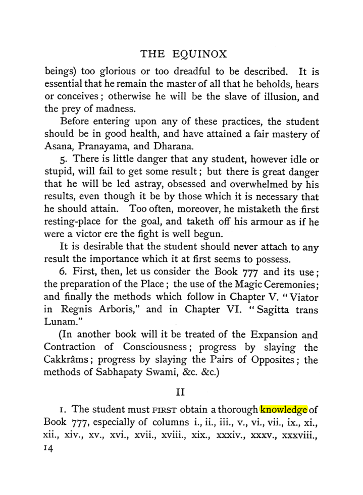 Original scan of The Equinox (Volume I, Number II), PDF page 24