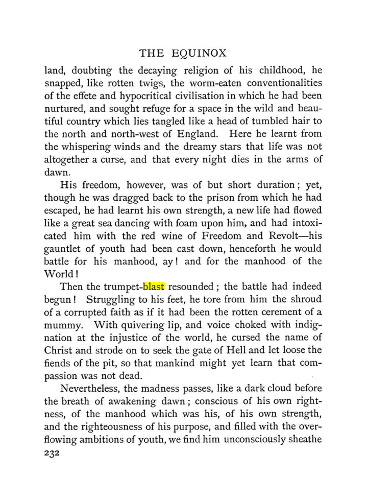 Original scan of The Equinox (Volume I, Number II), PDF page 240