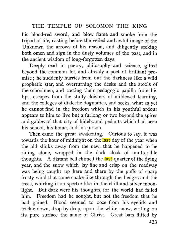 Original scan of The Equinox (Volume I, Number II), PDF page 241