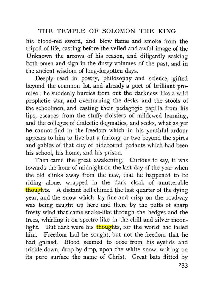 Original scan of The Equinox (Volume I, Number II), PDF page 241