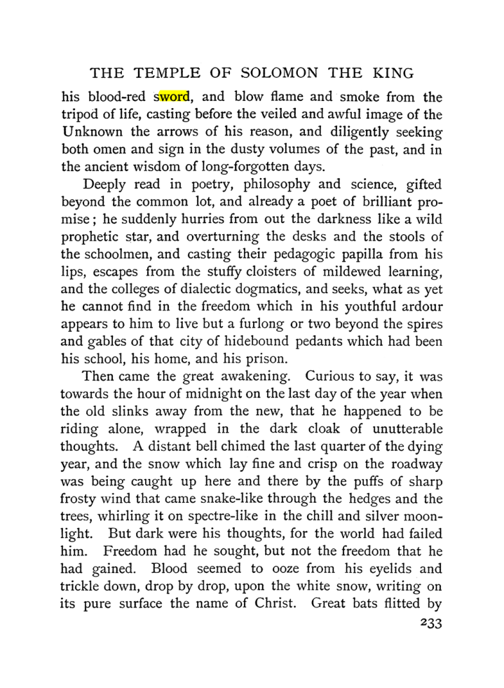 Original scan of The Equinox (Volume I, Number II), PDF page 241