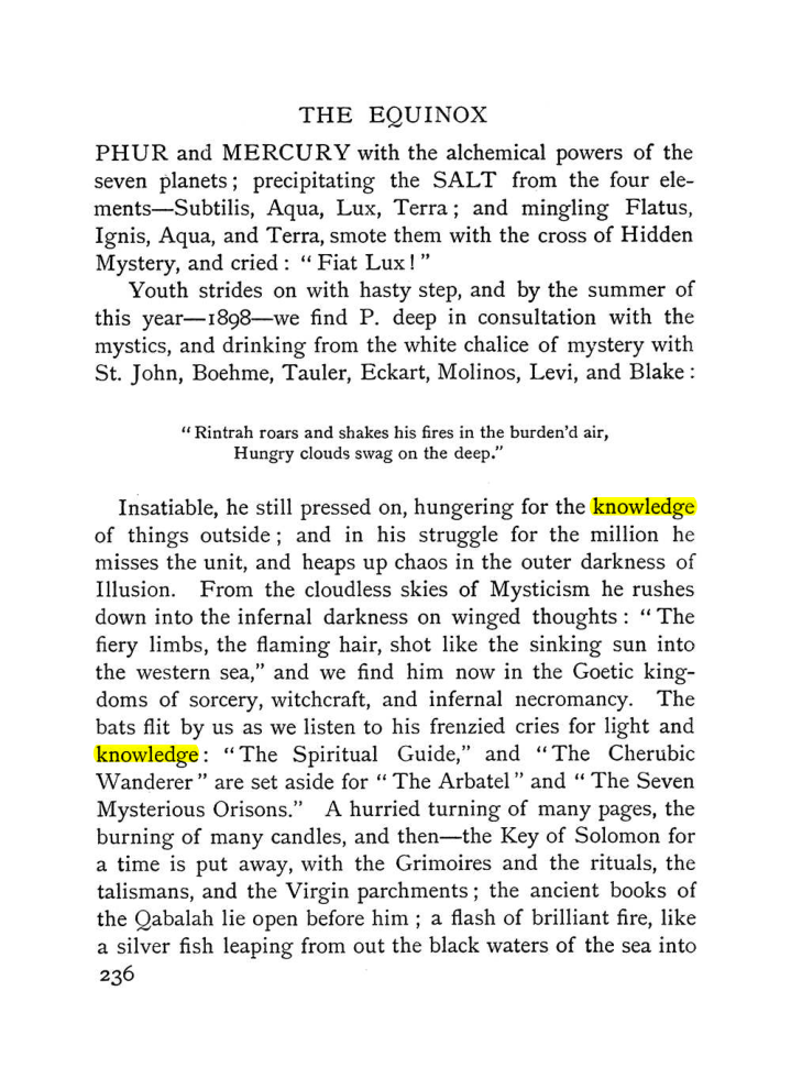 Original scan of The Equinox (Volume I, Number II), PDF page 244
