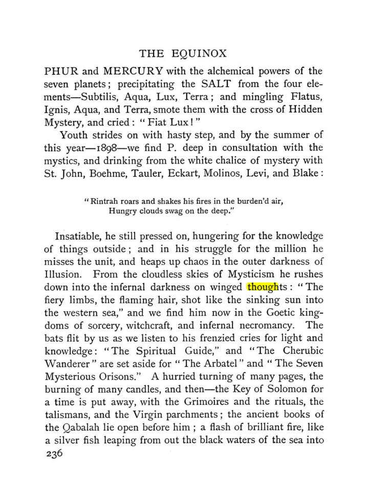 Original scan of The Equinox (Volume I, Number II), PDF page 244