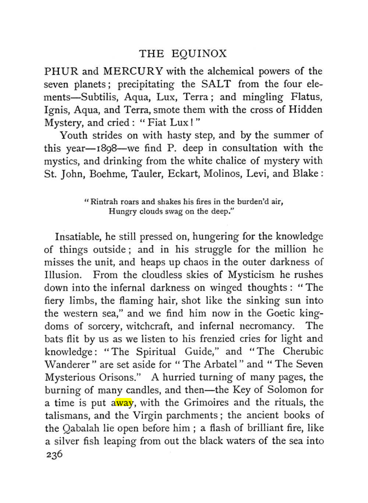 Original scan of The Equinox (Volume I, Number II), PDF page 244