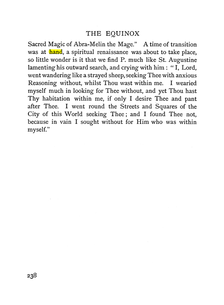 Original scan of The Equinox (Volume I, Number II), PDF page 246
