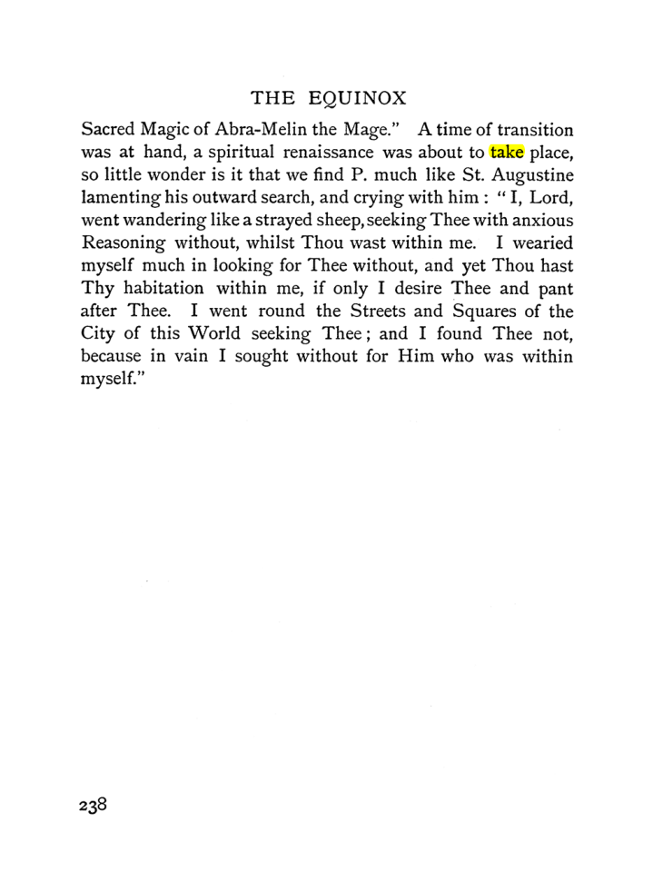 Original scan of The Equinox (Volume I, Number II), PDF page 246