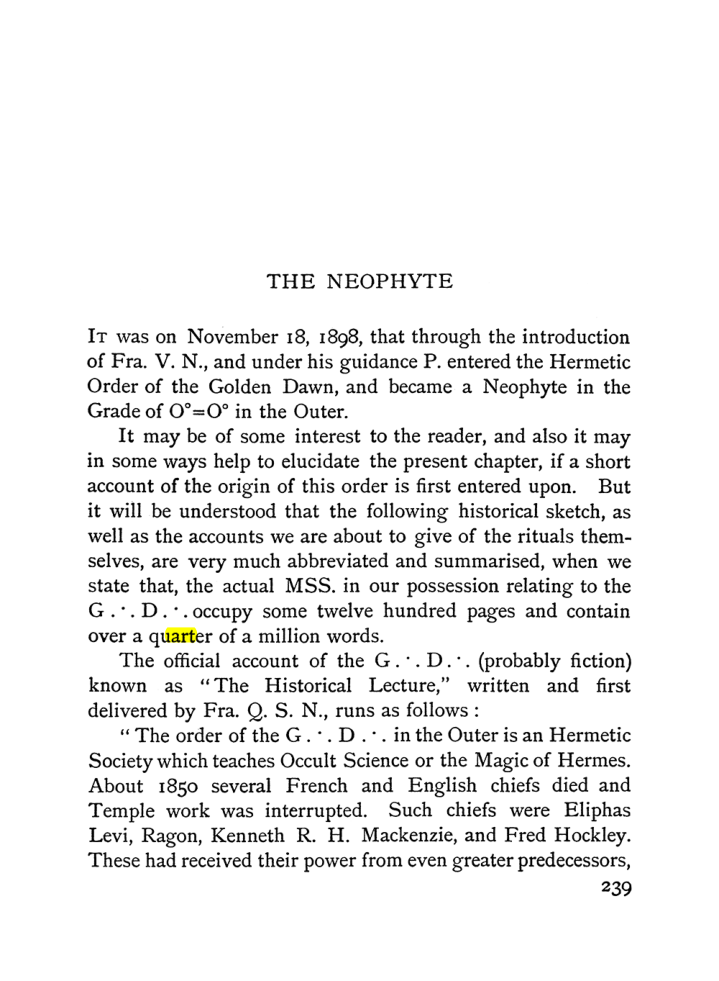 Original scan of The Equinox (Volume I, Number II), PDF page 247