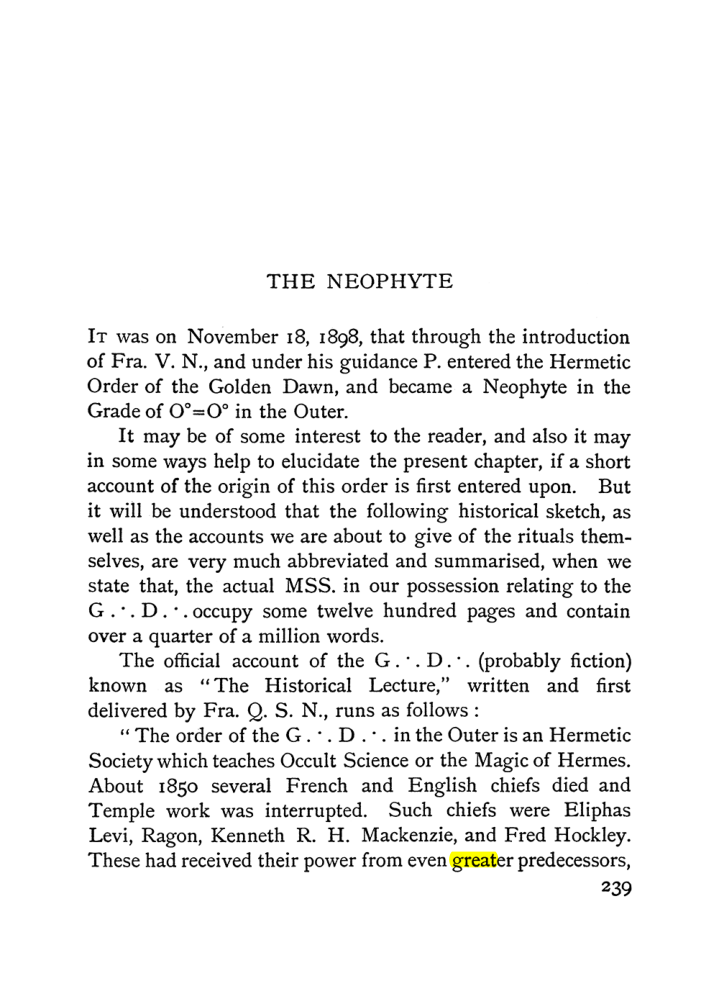 Original scan of The Equinox (Volume I, Number II), PDF page 247