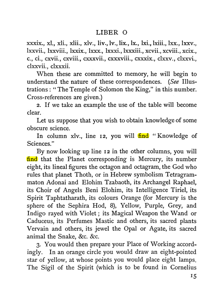 Original scan of The Equinox (Volume I, Number II), PDF page 25