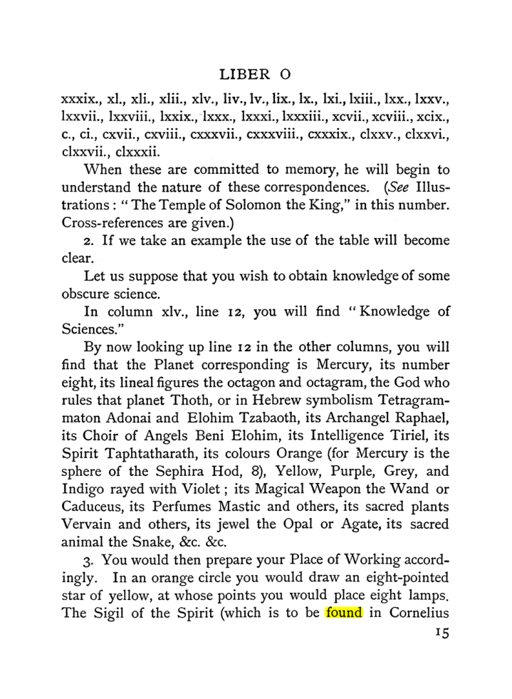 Original scan of The Equinox (Volume I, Number II), PDF page 25