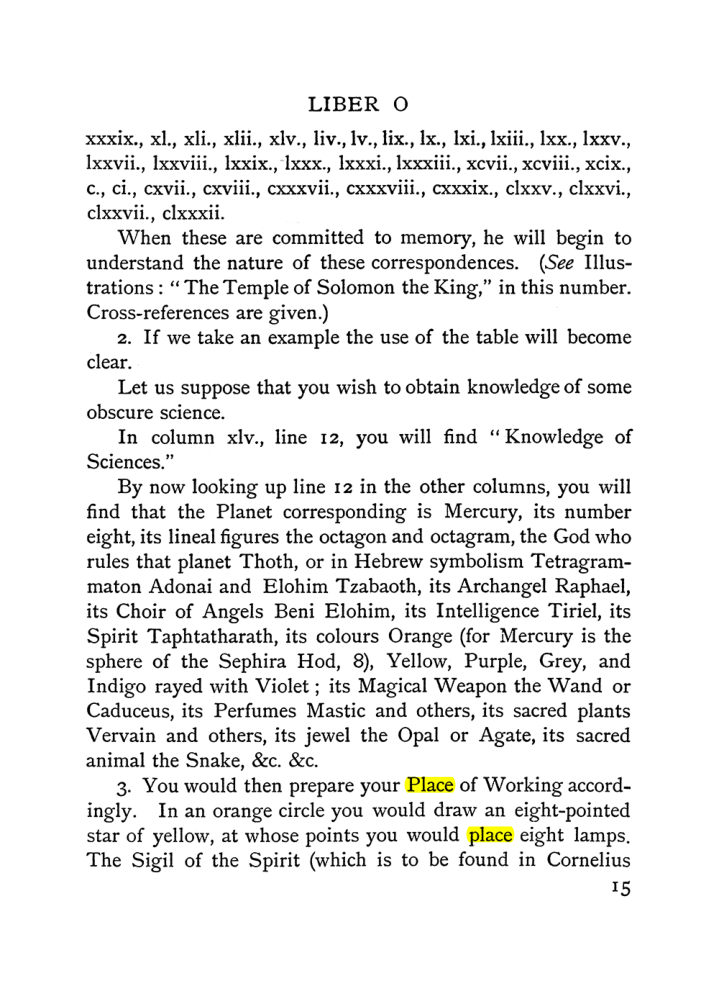 Original scan of The Equinox (Volume I, Number II), PDF page 25