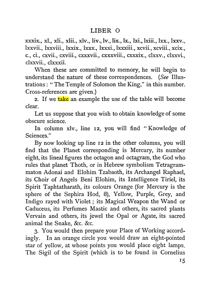 Original scan of The Equinox (Volume I, Number II), PDF page 25