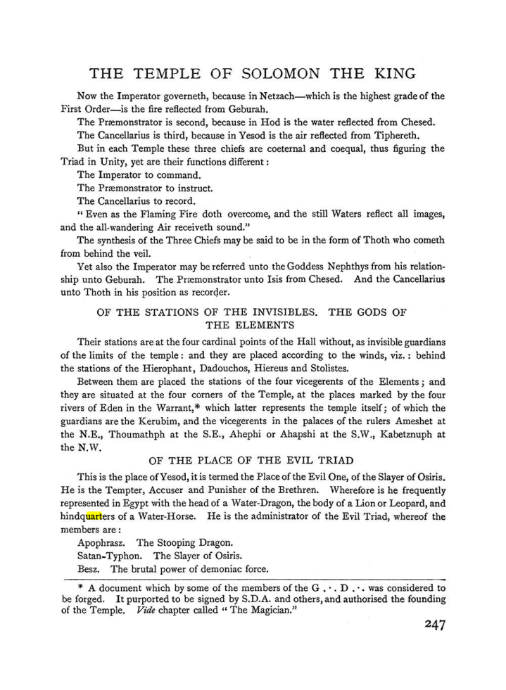 Original scan of The Equinox (Volume I, Number II), PDF page 255
