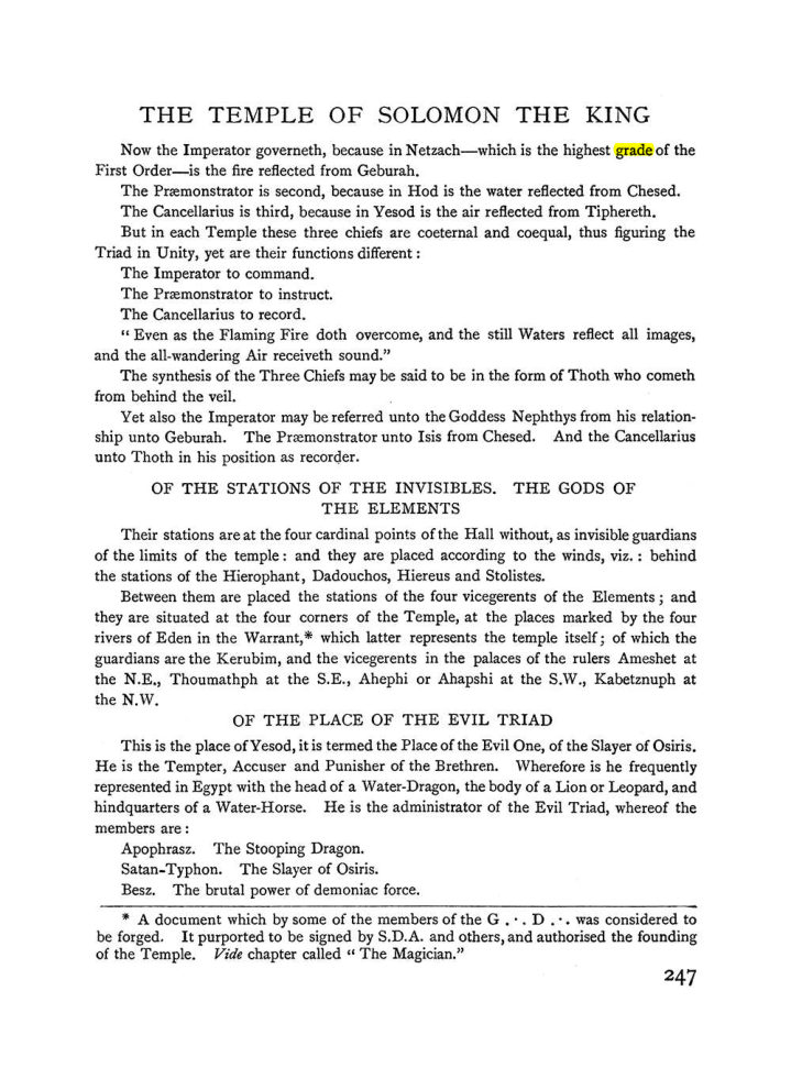 Original scan of The Equinox (Volume I, Number II), PDF page 255