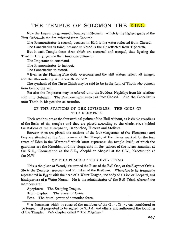 Original scan of The Equinox (Volume I, Number II), PDF page 255